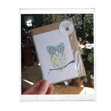 Afbeelding in Gallery-weergave laden, Kaartje met uil
